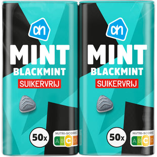 Mint blackmint suikervrij 2-pack