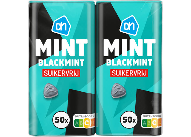 Mint blackmint suikervrij 2-pack