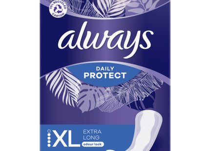 Always Protect extra long panty liner