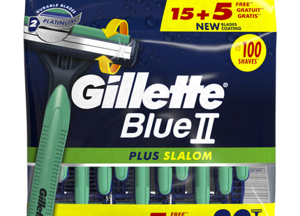 Gillette Blue II plus slalom scheermesjes