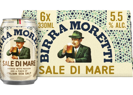 Birra Moretti Sale di mare bier 6-pack  Dutchshopper