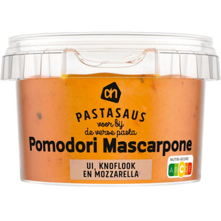 Pastasaus tomaat mascarpone