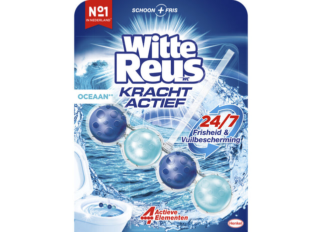 Witte Reus Toiletblok kracht actief oceaan