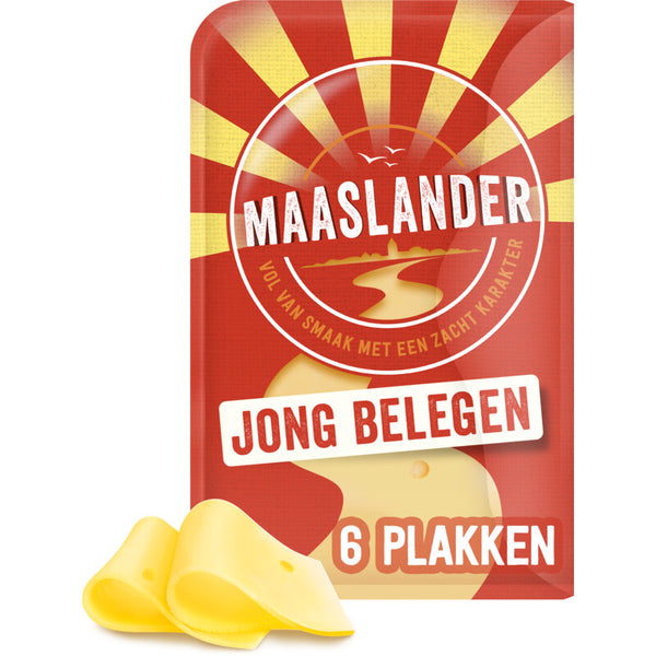 Maaslander junger halbfester Käse 50+ Scheiben