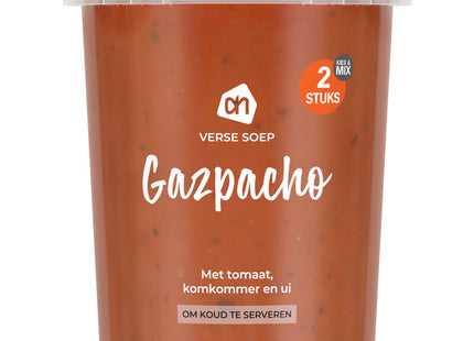 Verse soep gazpacho met tomaat