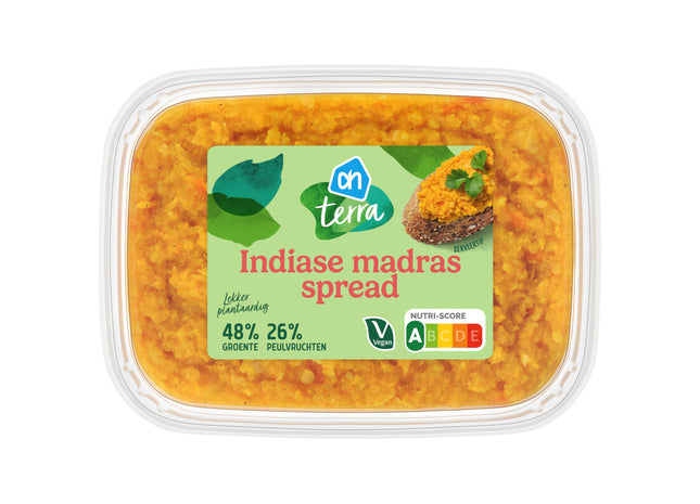 Terra Plantaardige Indiaase madras spread
