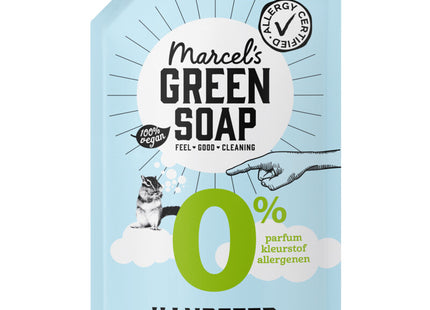 Marcel's Green Soap Handzeep 0% refill