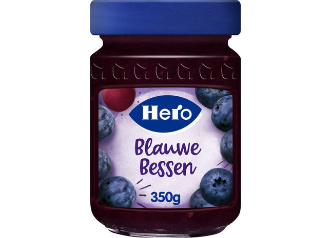 Hero Fruitspread blauwe bessen