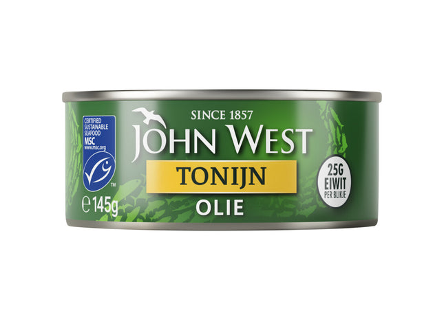 John West Tonijnstukken in zonnebloemolie