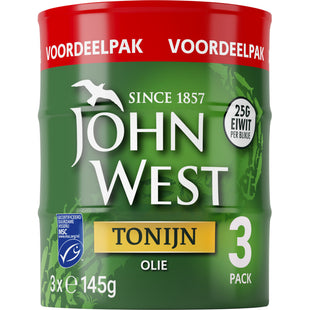 John West Tonijn in olie 3-pack