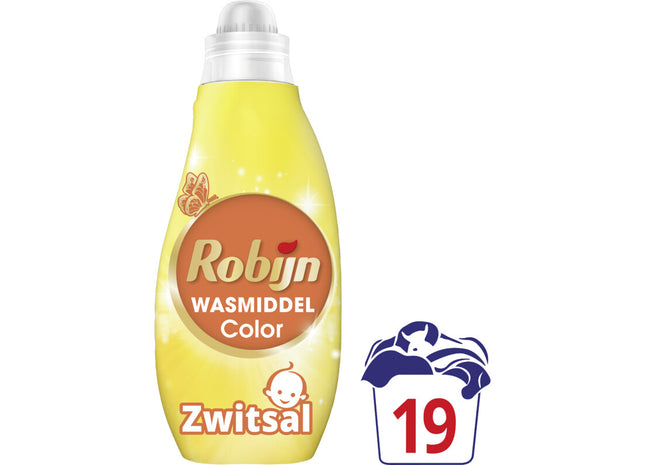 Robijn Wasmiddel color milde zwitsal geur
