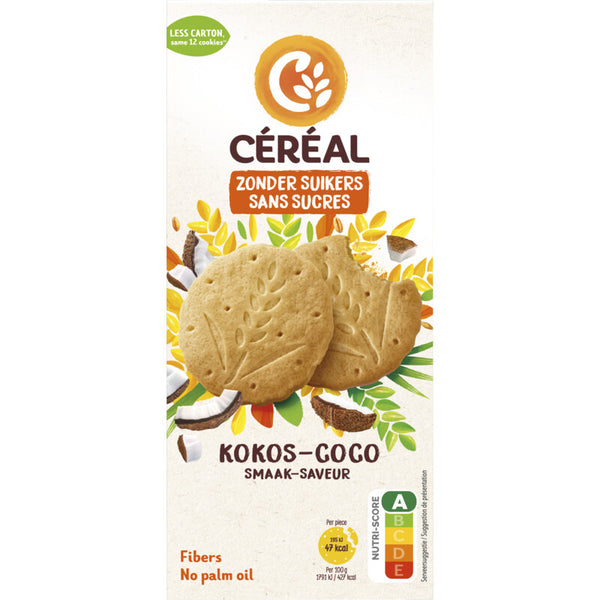 Céréal Kokos coco koekjes zonder suikers  Dutchshopper