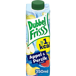 DubbelFrisss 1Kcal Apfel &amp; Pfirsich