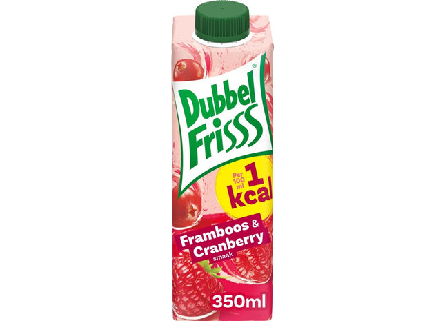 DubbelFrisss 1kcal framboos & cranberry