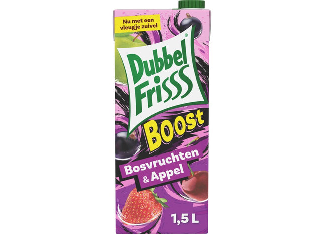 DubbelFrisss Boost bosvruchten & appel