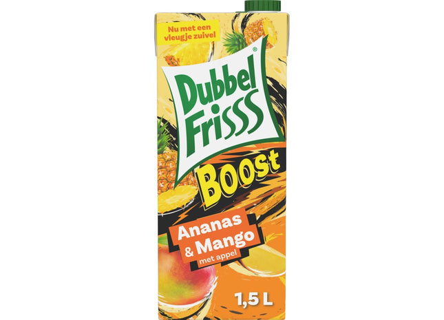 DubbelFrisss Boost ananas & mango