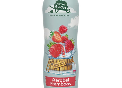 Van de Boom Strawberry raspberry syrup