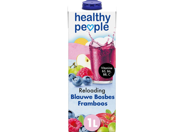 Healthy people Blauwe bosbes framboos