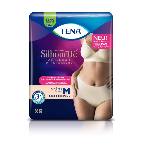 Tena Silhouette plus high waist crème M