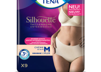 Tena Silhouette plus hohe Taille Creme M