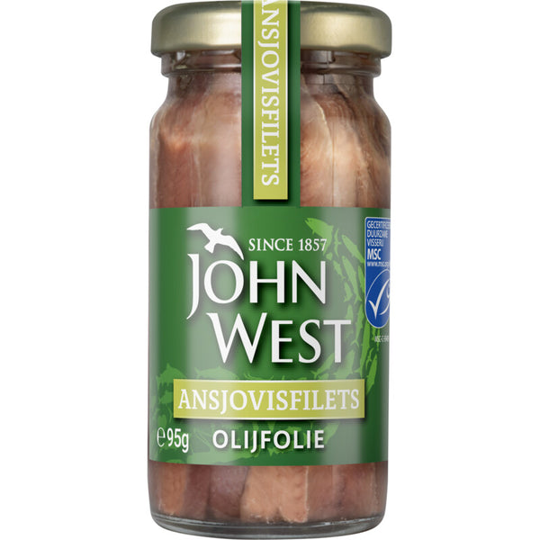 John West Anchovy Fillets in Olive Oil