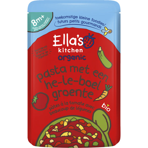Ella's kitchen Pasta met een heleboel groente 8m+ bio