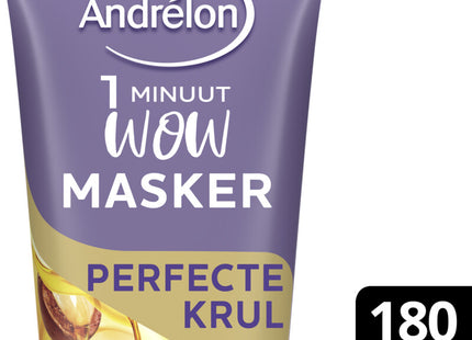 Andrélon Wow masker 1 minuut perfecte krul