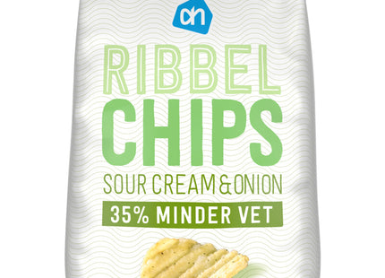 Ribbed chips sour cream &amp; onion