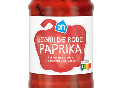 Gegrilde rode paprika