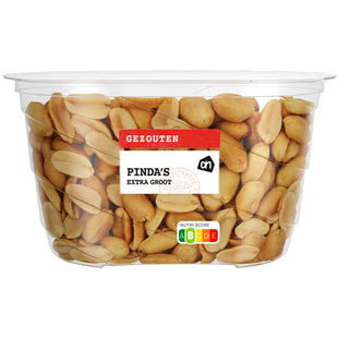 Pinda's extra groot gezouten