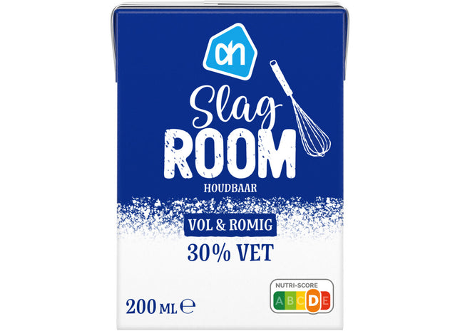 Slagroom houdbaar