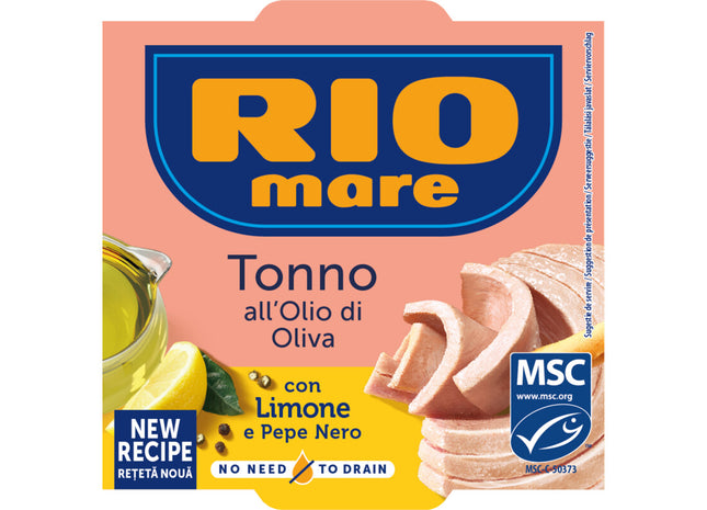 Rio Mare Tonijn limone e pepe nero