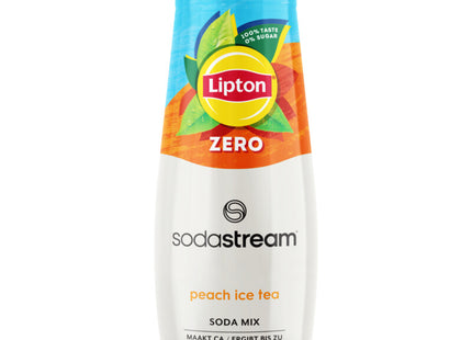 Sodastream Lipton peach zero ice tea siroop