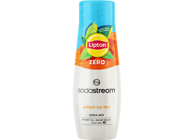 Sodastream Lipton peach zero ice tea siroop