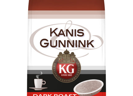 Kanis &amp; Gunnink Dunkel geröstete Kaffeepads