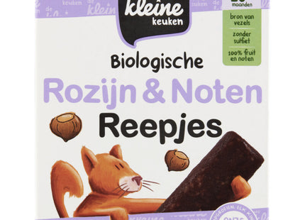 De Kleine Keuken Biologische rozijn & noten reepjes 18m+