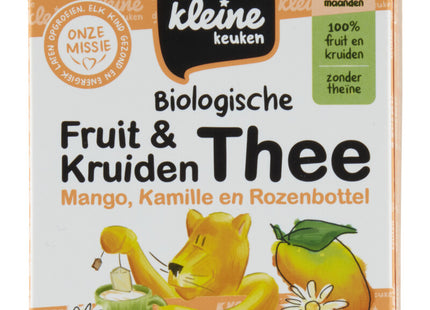 De Kleine Keuken Biologische fruit & kruidenthee 6m+