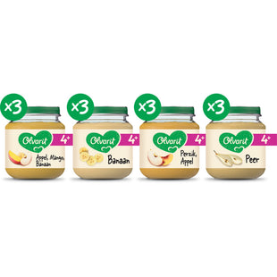 Olvarit Variatiemenu fruit 4m+  Dutchshopper