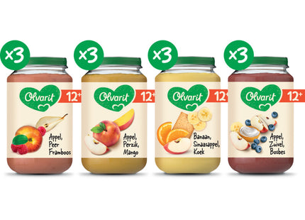 Olvarit Variatiemenu fruit 12m+