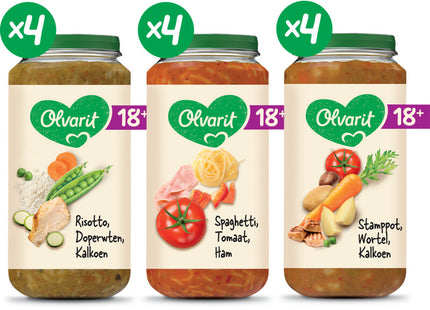 Olvarit Variatiemenu maaltijd 18m+  Dutchshopper