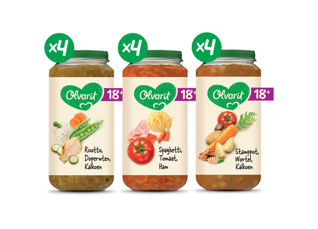Olvarit Variatiemenu maaltijd 18m+  Dutchshopper