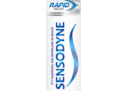 Sensodyne Rapid relief whitening toothpaste