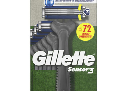 Gillette Sensor3 recycled disposable razor