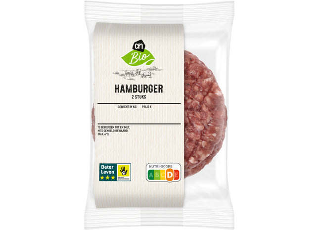 Bio-Hamburger 2 Stück