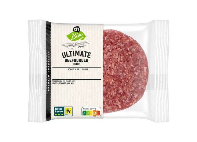 Biologisch Ultimate beefburger