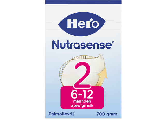 Hero Nutrasense 2 opvolgmelk 6-12 maanden
