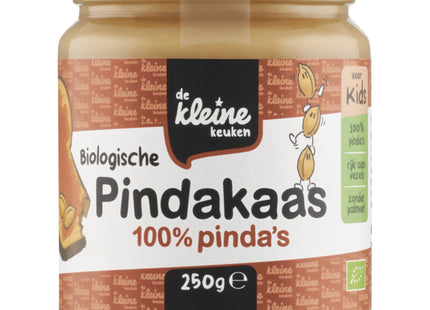 De Kleine Keuken Biologische pindakaas 100% pinda's kids