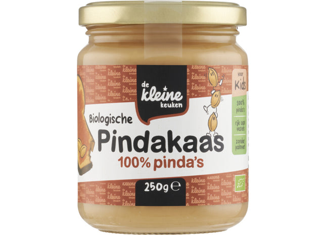 De Kleine Keuken Biologische pindakaas 100% pinda's kids