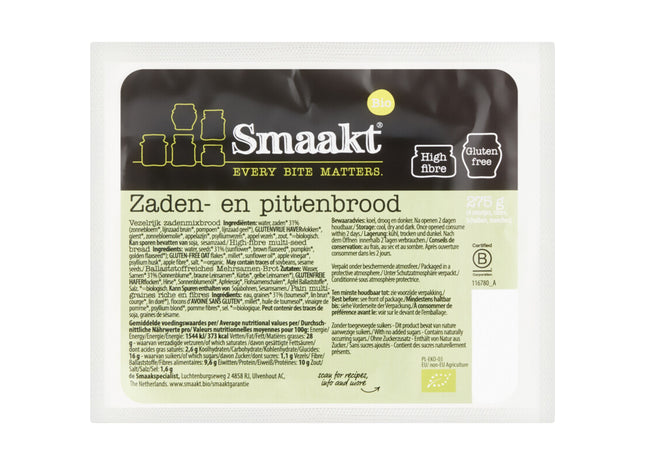 Smaakt Vezelrijk zadenmix brood