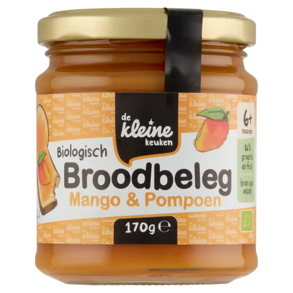 The Little Kitchen Organic bread spread mango pumpkin 6m+